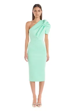 Eliya The Label Suzie Midi Dress Green Size AU 8 for rent on The Volte - image 4