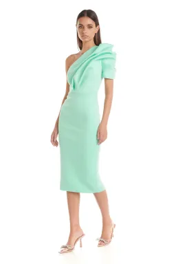 Eliya The Label Suzie Midi Dress Green Size AU 8 for rent on The Volte - image 6