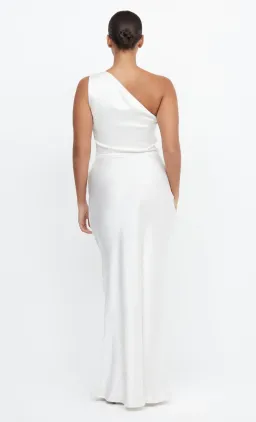 Bec & Bridge The Dreamer ASYM Maxi Dress Ivory Size XL / AU 14 for rent on The Volte - image 3