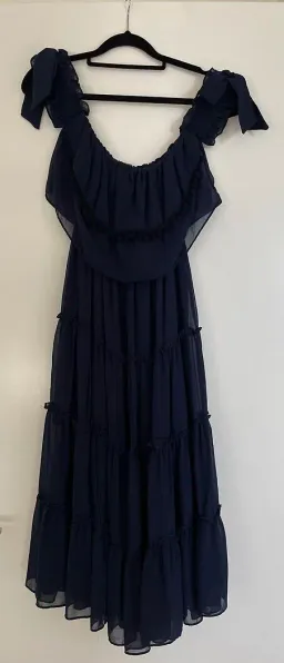 MISA Los Angeles Micaela Dress in Navy size XS for rent on The Volte - image 3