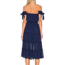 MISA Los Angeles Micaela Dress in Navy size XS for rent on The Volte - image 2