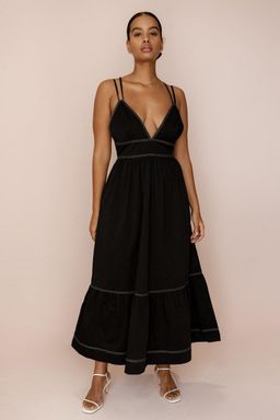 POSSE LOTUS DRESS - BLACK for rent on The Volte - image 4