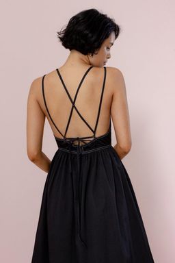POSSE LOTUS DRESS - BLACK for rent on The Volte - image 5