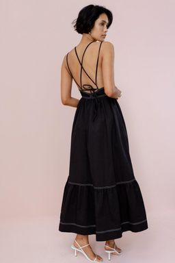 POSSE LOTUS DRESS - BLACK for rent on The Volte - image 3