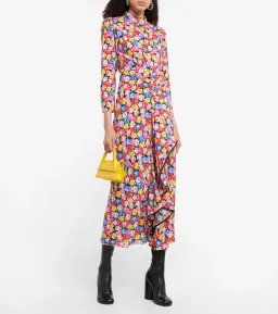 Rixo Cherie Floral Midi Dress Size 12 for rent on The Volte - image 1