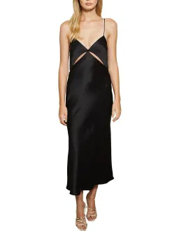 Bec & Bridge Mila Midi Dress Black Size 12 for rent on The Volte - image 1