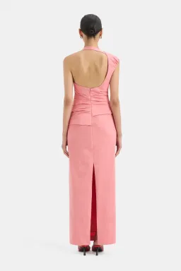 Sir the Label Giacomo Gathered Gown Pink Size 6  for rent on The Volte - image 4