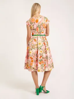 Review Avant Gardens Dress Blush Floral Size AU 12 for rent on The Volte - image 3