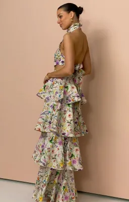 Aqua Blu The Jardine Heather Dress Print Size 10 for rent on The Volte - image 6