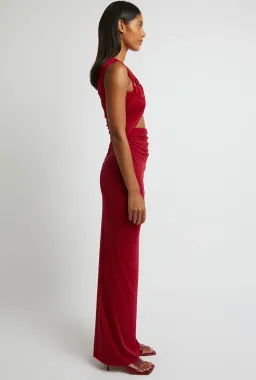 Christopher Esber Venus Tank Dress Cherry Size 8 for rent on The Volte - image 3