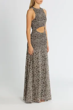 MISHA Hermione Dress Meadow Floral Print Size 14 for rent on The Volte - image 2