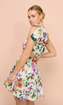 Sofia the Label Birdie One Shoulder Dress Floral Size 6 for rent on The Volte - image 3