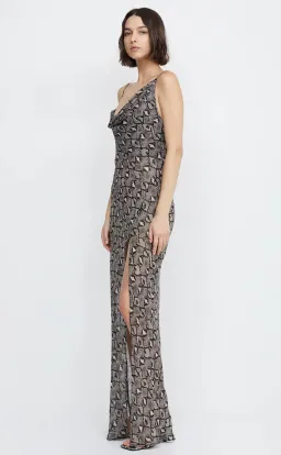 Bec & Bridge Portia Drape Maxi Dress Print Size 6 for rent on The Volte - image 3