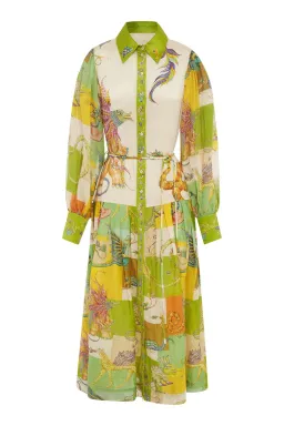 Alemais Jerome Shirtdress Multi Size 12 for rent on The Volte - image 4