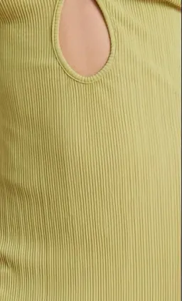 Bec & Bridge Plisse Maxi Dress Green Size 6 for rent on The Volte - image 4