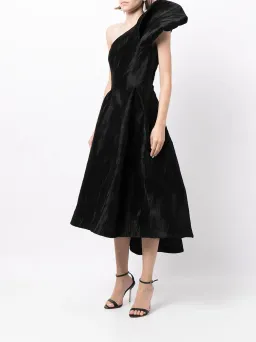 Rachel Gilbert Angus Midi Gown Black Size 0 / AU 6 for rent on The Volte - image 1