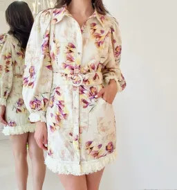 Elliat - Agency Dress Floral - Size 10 for rent on The Volte - image 1