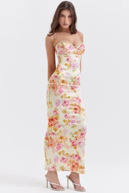 House Of CB Josefina Maxi Dress Floral Size S / AU 8 for rent on The Volte - image 6