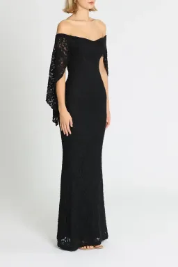 Pasduchas Flourish Gown Black Size 10 for rent on The Volte - image 2