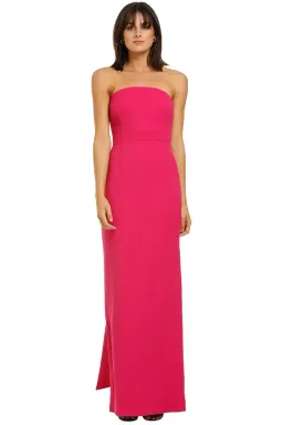 Rebecca Vallance Natalia Tie Gown Magenta Fuschia Pink Size 12 for rent on The Volte - image 1