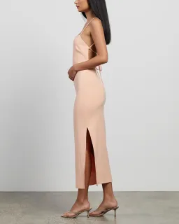 Bec & Bridge Maddison Midi Dress Peach Size 8 for rent on The Volte - image 2