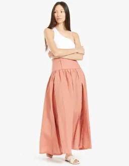 Bec & Bridge Alamos Maxi Skirt in Grapefruit Size 8 for rent on The Volte - image 1