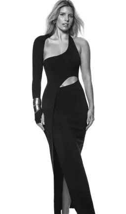 Sir the Label Manifesto Sleeve Midi Dress Black Size 10 for rent on The Volte - image 6