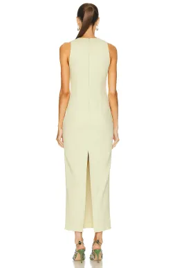 Sir The Label Esther Midi Dress in Pistachio Size 0 / 6 AU  for rent on The Volte - image 4