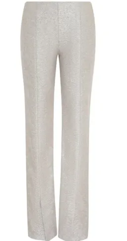 Zimmermann Spring Suiting: The Coaster Metallic Slouch Jacket and Split Pants Set Champagne Size 0 / AU 8 for rent on The Volte - image 2