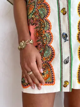 Alemais Trippy Troppo Mini Dress Multi Size AU 10 for rent on The Volte - image 4