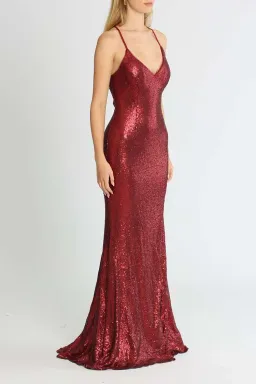 Tania Olsen India Gown Red Size 6 for rent on The Volte - image 2