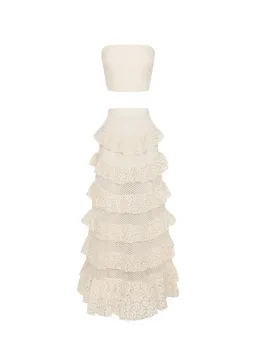 Ixiah Luana Outlaw Set White Size 8 for rent on The Volte - image 4