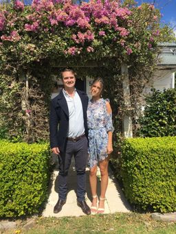 ALICE MCCALL Blue Printed Dress Size 6 for rent on The Volte - image 2