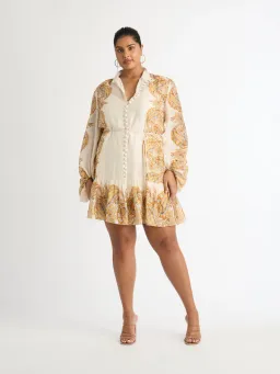 Sheike Kalani Mini Dress Print Size 14 for rent on The Volte - image 1