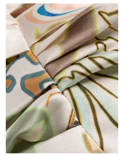 Zimmermann The Ladybeetle Word Mini Dress in Word Print Size 2/Au 12 for rent on The Volte - image 5