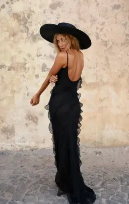 Rat & Boa Selena Dress Black Size XS / AU 6 for rent on The Volte - image 3