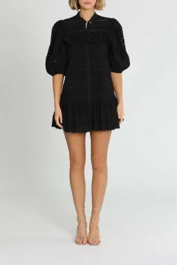 Acler Granville Dress Black Size 14 for rent on The Volte - image 1