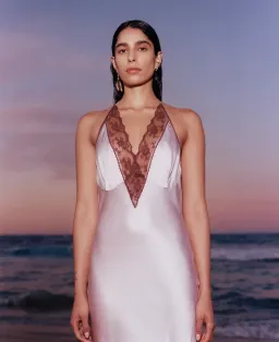 Sir the Label Aries Halter Dress Lilac Size 0/ AU 6 for rent on The Volte - image 4