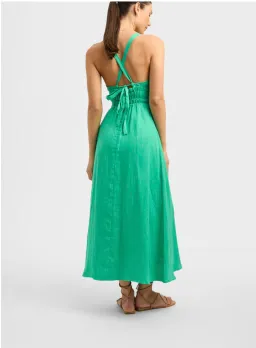 Kookai Tahiti Vee Dress Island Green Size 8 for rent on The Volte - image 3