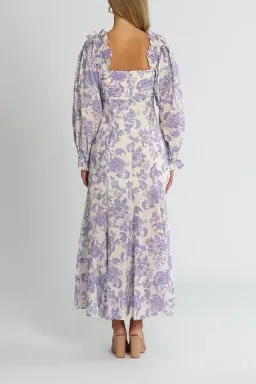 Alice McCall Mary Anne Midi Dress in Lavender Floral Size 16 for rent on The Volte - image 5