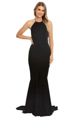 Alex Perry Talise Gown Black Size 8 for rent on The Volte - image 1