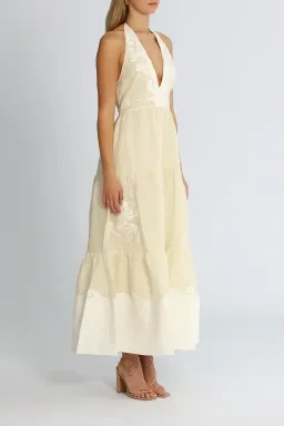 Alice McCall Marie Midi Dress in White Size 14 for rent on The Volte - image 2