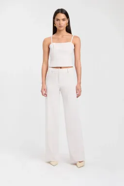 Kookai Ariel Low Rise Pant White Sand Size 36 / AU 8 for rent on The Volte - image 1