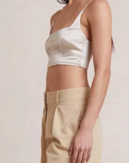 Bec & Bridge Heather Top Beige Size 6 for rent on The Volte - image 4