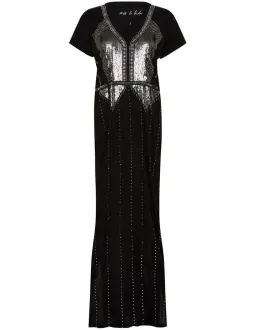Sass & Bide Crystal Garden Tee Dress Black Size 10 for rent on The Volte - image 3