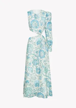 Kate Ford Nemea Opened Gown Floral Size 4 / AU 14 for rent on The Volte - image 2