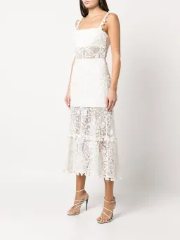 Alexis Lucila Dress White Size 8  for rent on The Volte - image 2