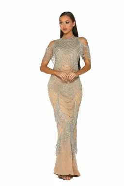 Portia And Scarlett Tassel Dress  Size 8 for rent on The Volte - image 1