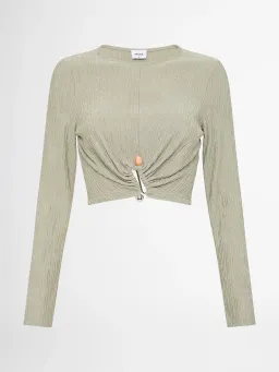 Sheike Haven Top and Skirt Set Green Size 10 for rent on The Volte - image 4