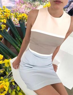 By Johnny Sleeveless Mini Dress Multi Size 6 for rent on The Volte - image 2